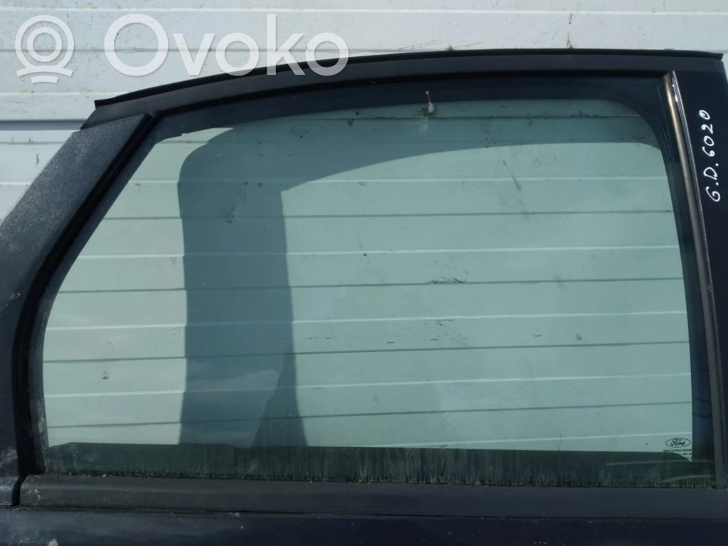 Rear door window glass