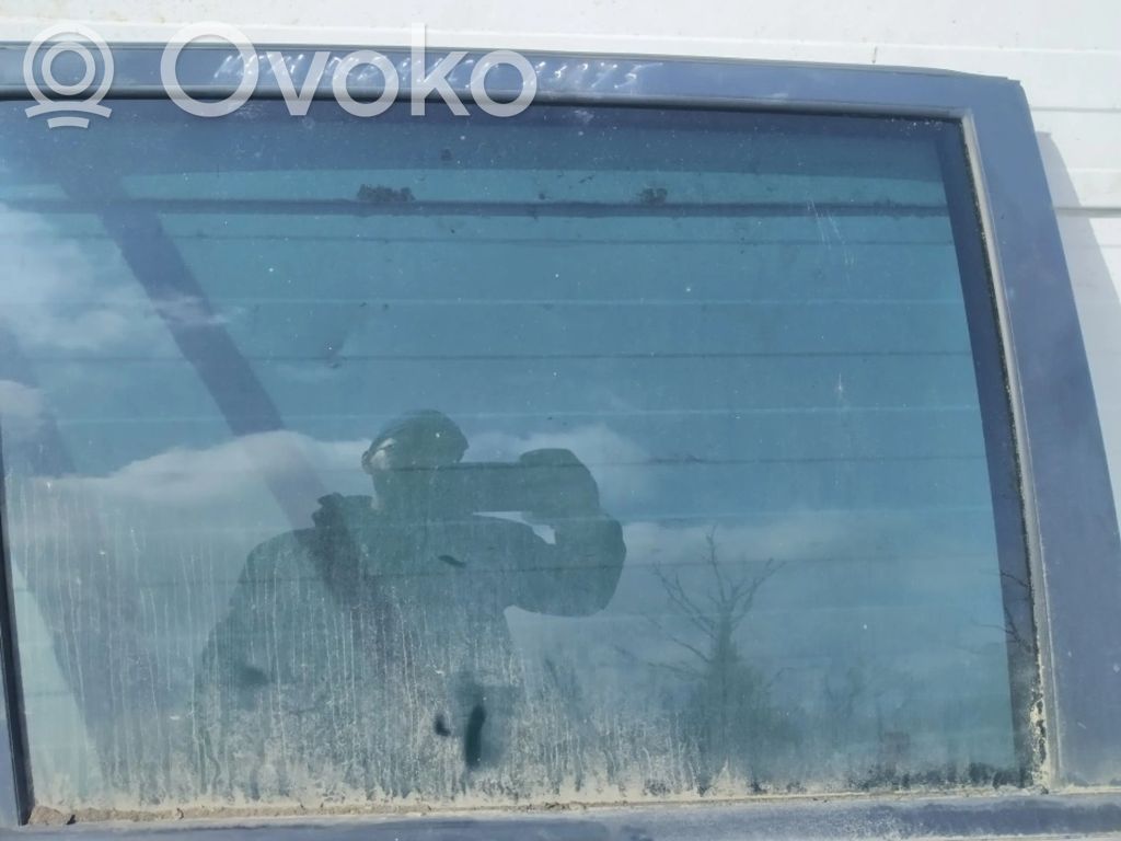 Rear door window glass