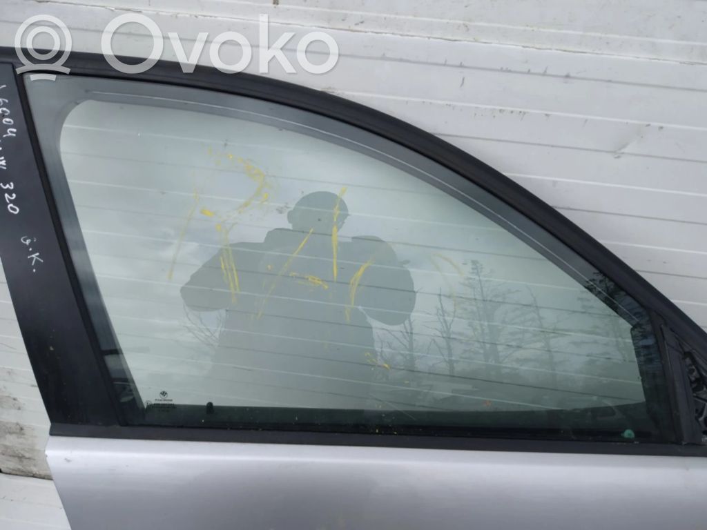 Front door window glass four-door