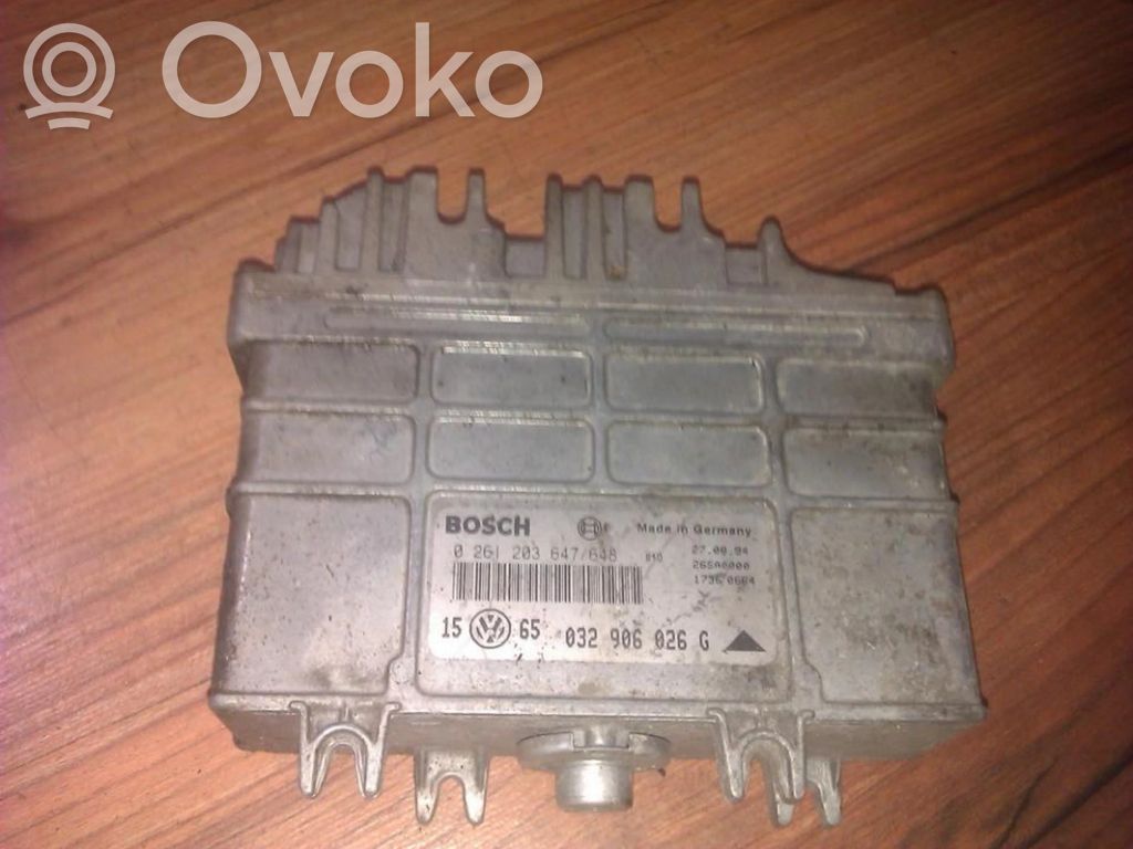 Engine control unit/module   0261203647,032906026G,0261203647,032906026G