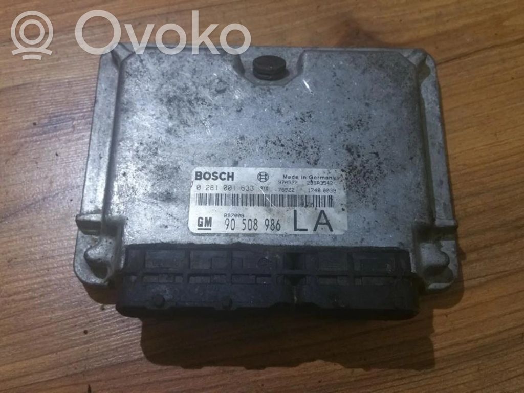 Opel Vectra B Engine control unit/module 