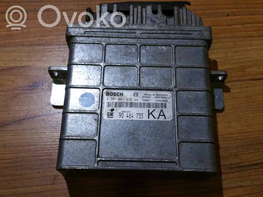 Opel Vectra B Engine control unit/module 