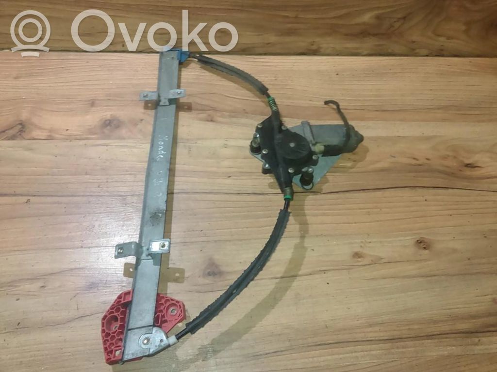 Regulador con motor de la ventanilla de la puerta corredera
