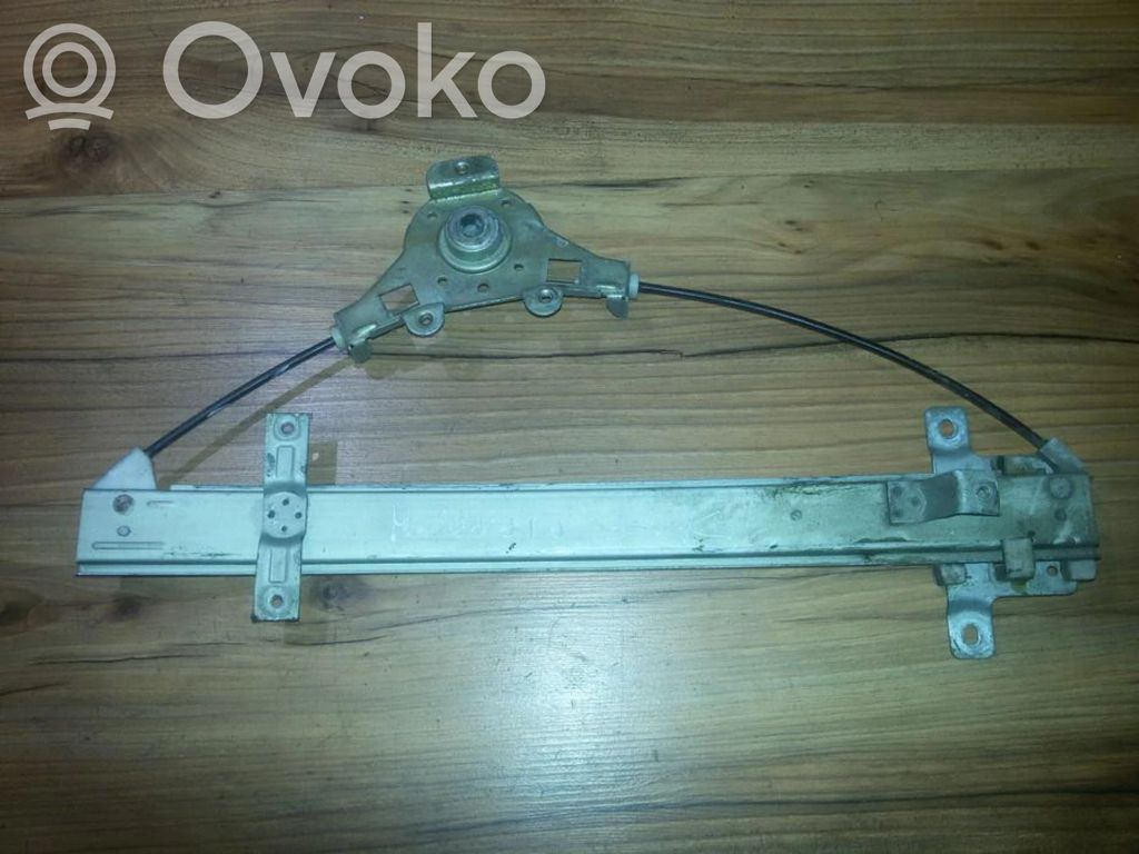 Regulador con motor de la ventanilla de la puerta corredera