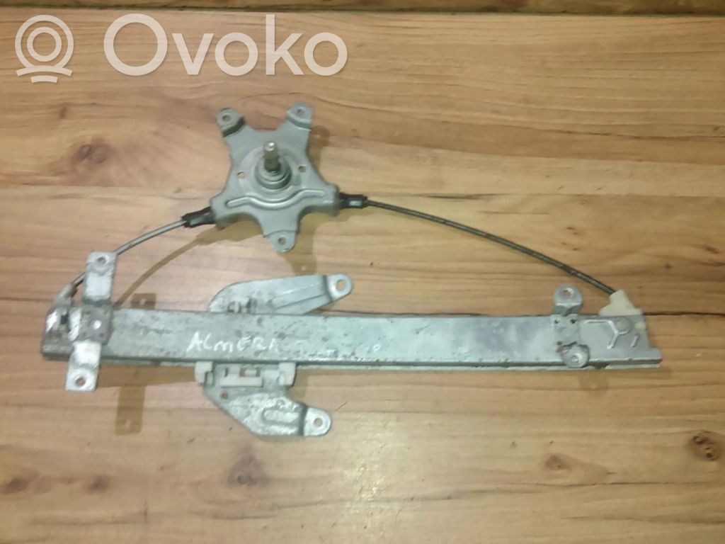 Regulador con motor de la ventanilla de la puerta corredera