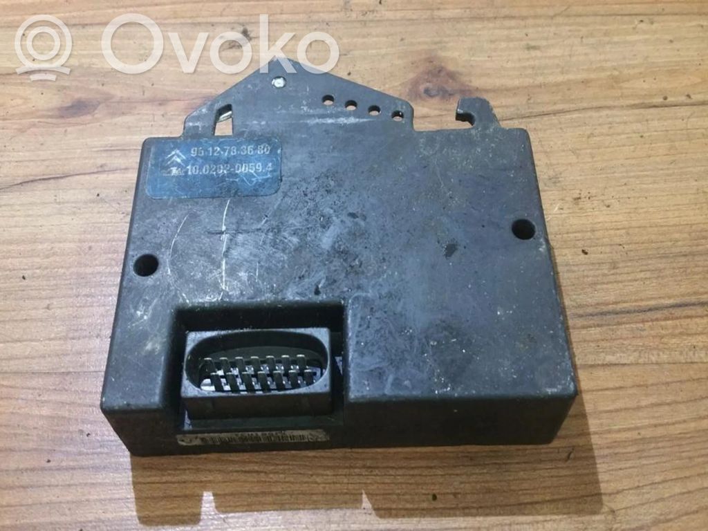 Centralina/modulo airbag   9612783680,10020200594,10020200594,9612783680