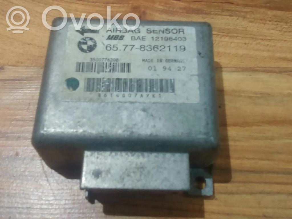 Module de contrôle airbag   65778362119,12198403,12198403,65778362119