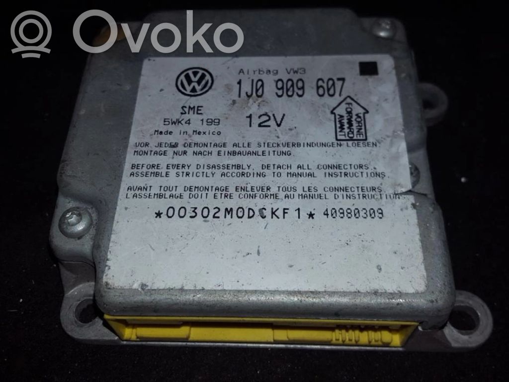 Unidad de control/módulo del Airbag   1J0909607,5WK4199,1J0909607,5WK4199