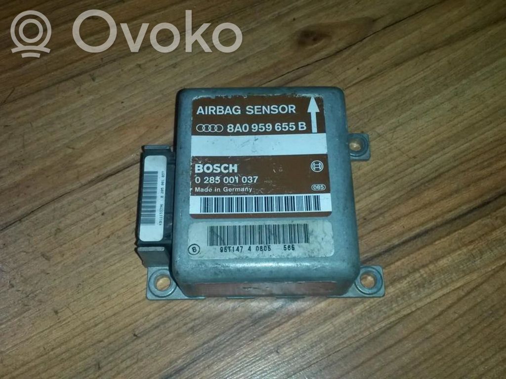 Centralina/modulo airbag   0285001037,8A0959655B,0285001037,8A0959655B