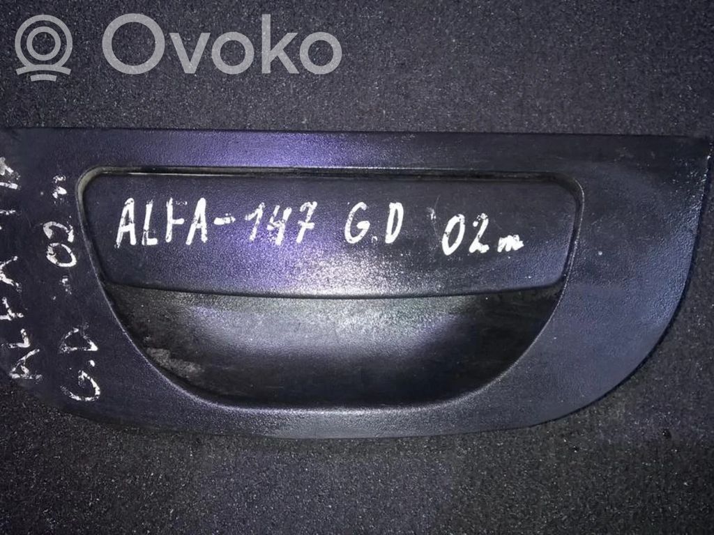 Etuoven ulkokahva