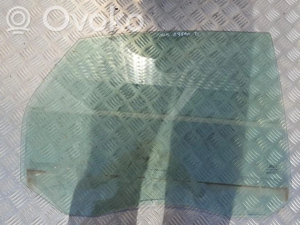 Rear door window glass
