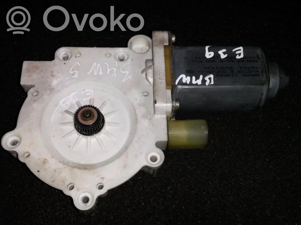 BMW 5 E39 Motorino alzacristalli della portiera anteriore 
