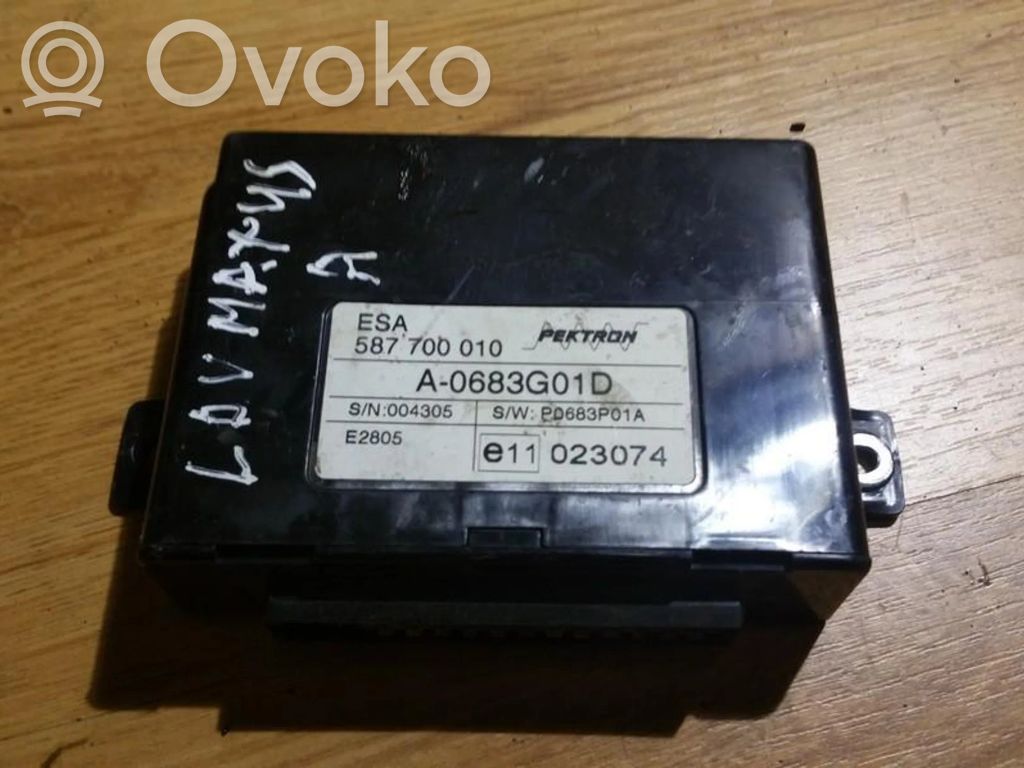 LDV Maxus Other control units/modules 