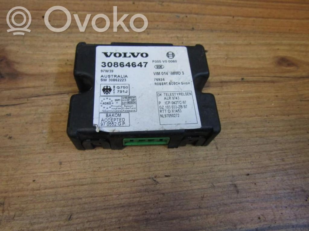Volvo S40, V40 Altre centraline/moduli 