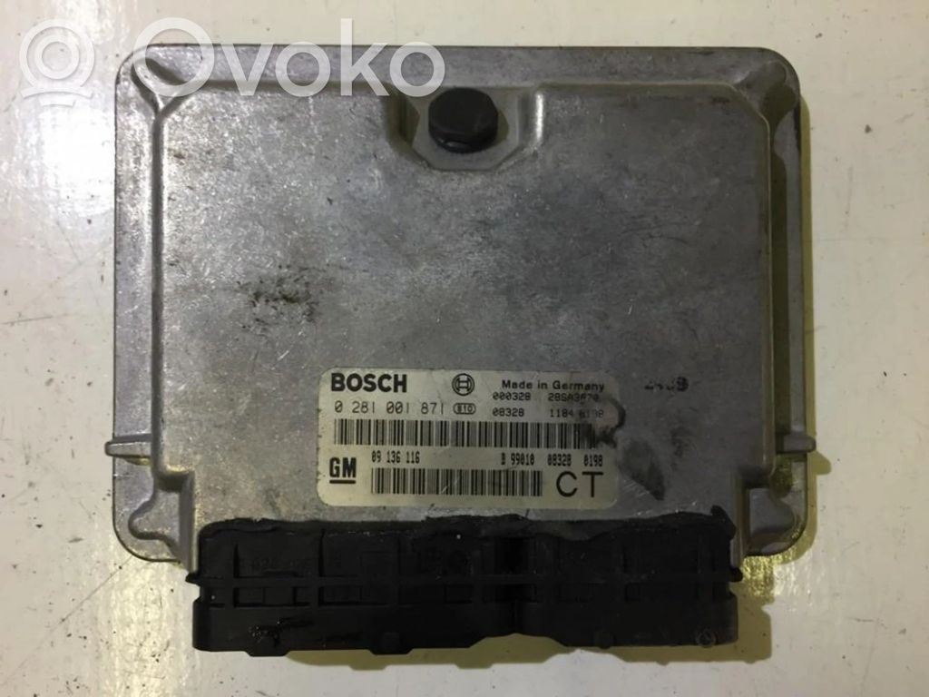 Engine control unit/module   0281001871,0281001871