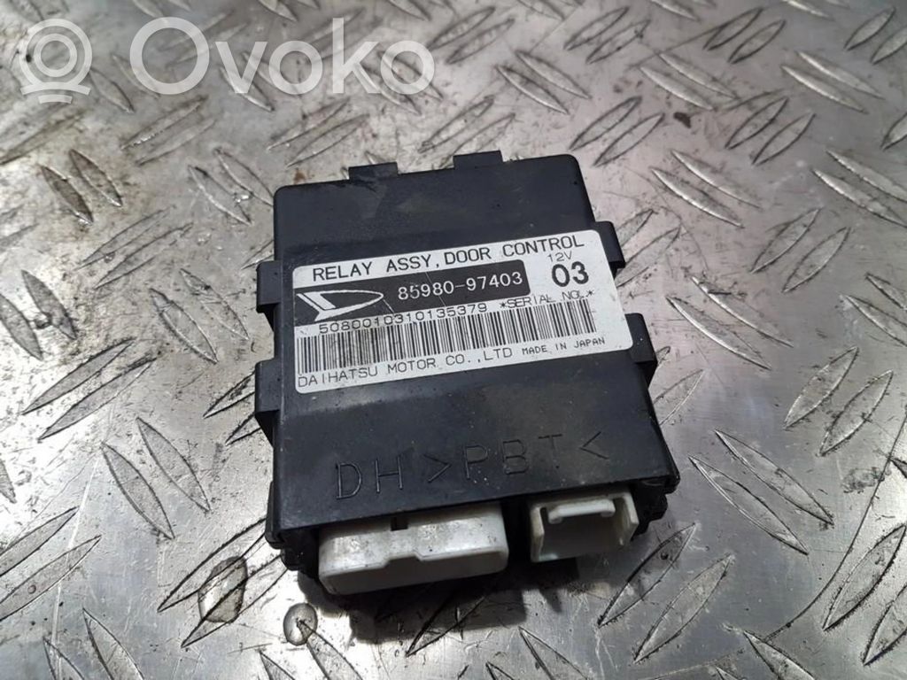 Daihatsu Sirion Sonstige Steuergeräte / Module 