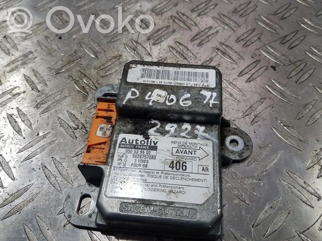 Peugeot 406 Unitate/modul de comandă airbaguri 