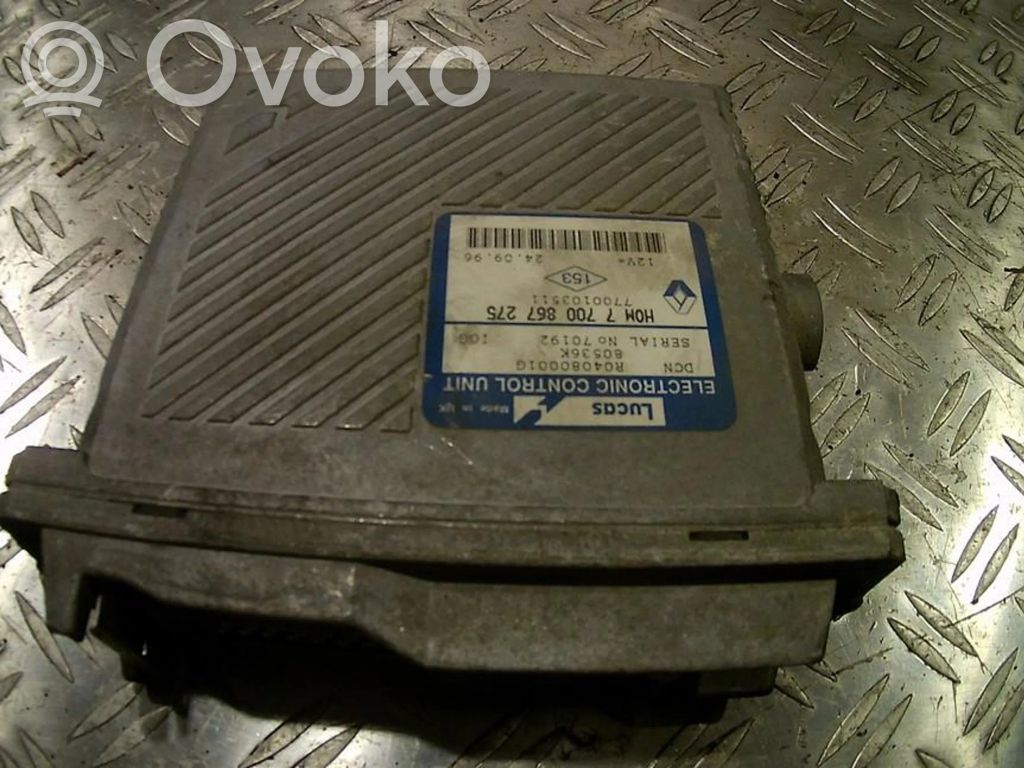 Renault Megane I Engine control unit/module 