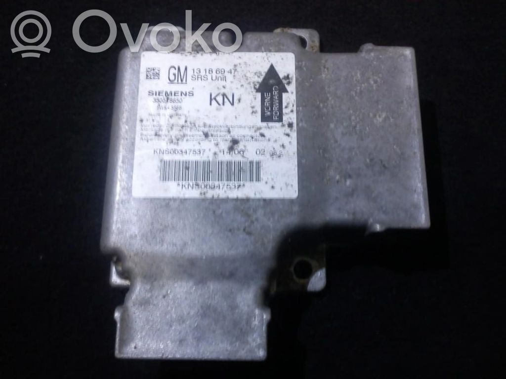 Unitate/modul de comandă airbaguri   13186947,330518650,13186947,330518650
