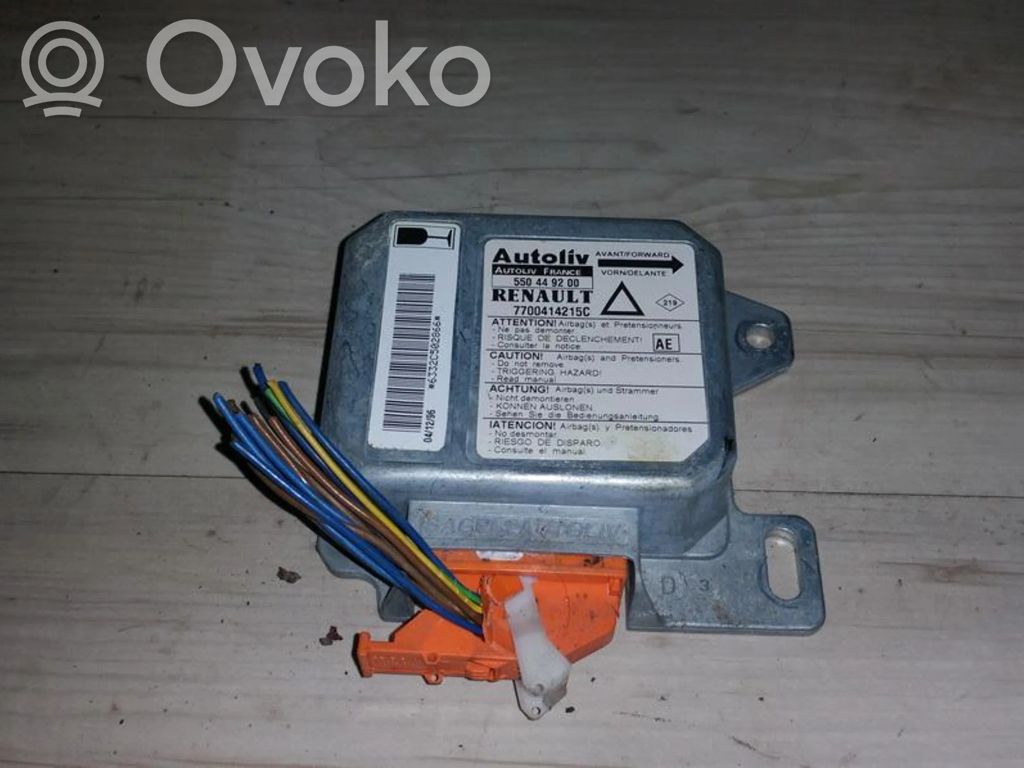 Renault Laguna I Unidad de control/módulo del Airbag 