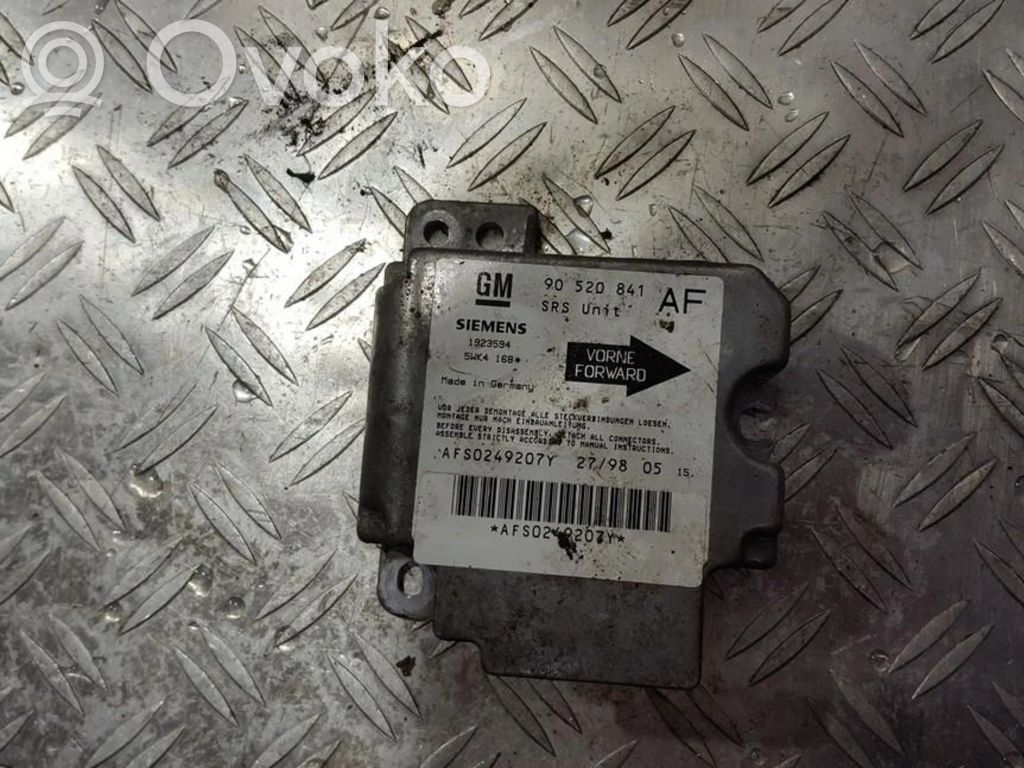 Opel Astra G Centralina/modulo airbag