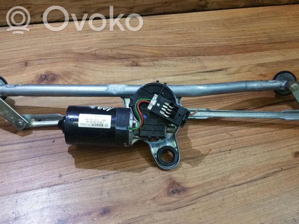 BMW 3 E46 Mechanizm i silniczek wycieraczek szyby przedniej / czołowej 