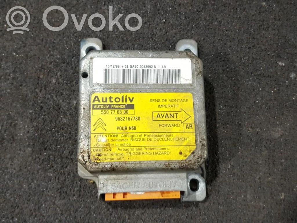 Citroen Xsara Picasso Unitate/modul de comandă airbaguri 