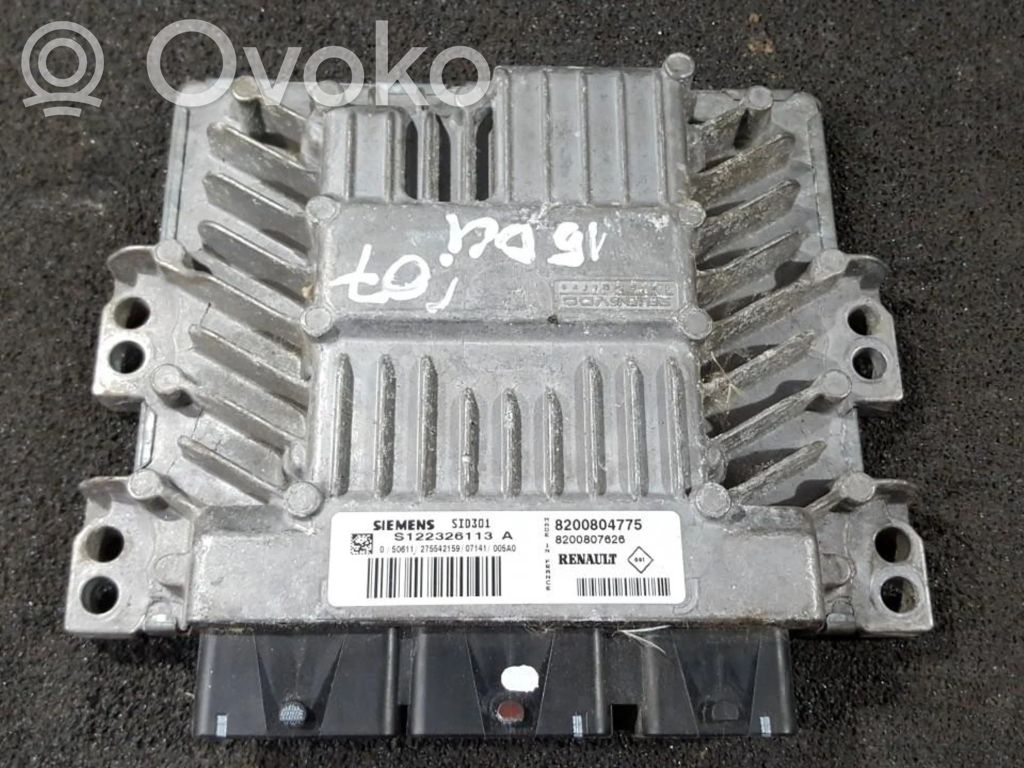 Renault Scenic II -  Grand scenic II Sterownik / Moduł ECU 