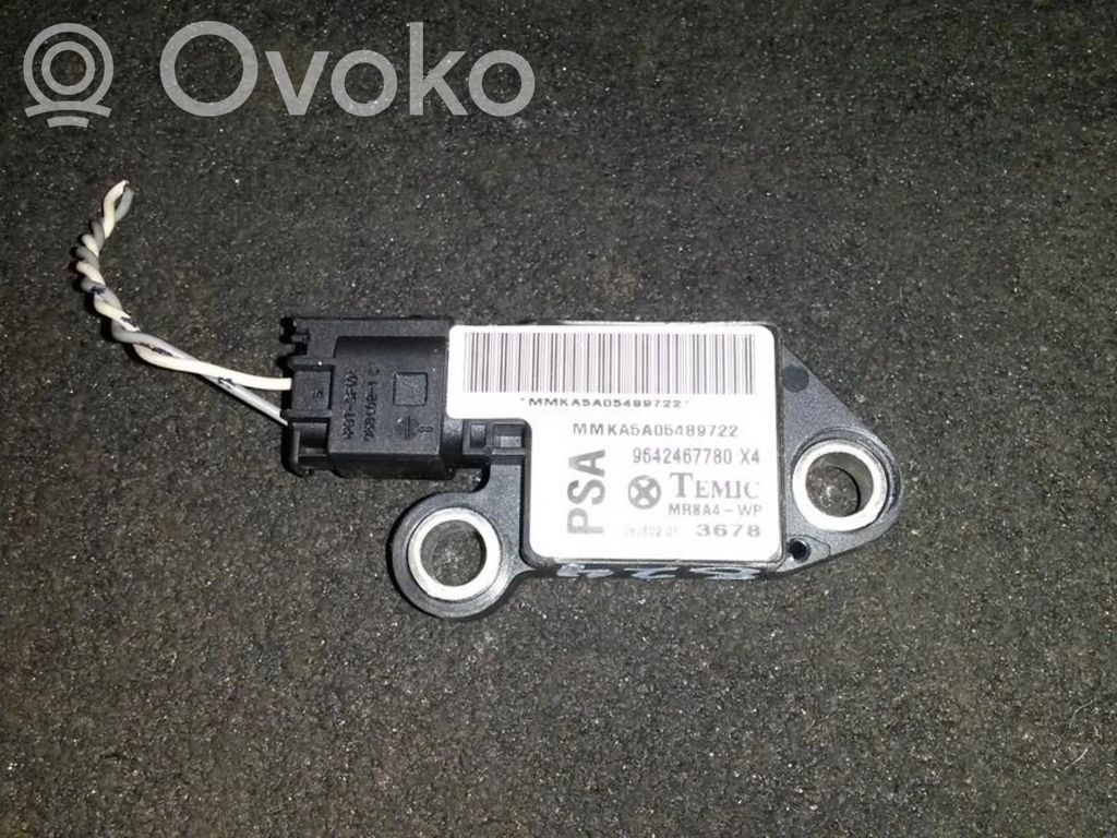 Sensor impacto/accidente para activar Airbag   9642467780,MR8A4WP,9642467780,MR8A4WP