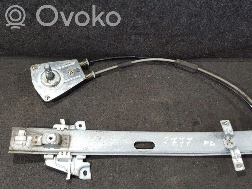 Regulador con motor de la ventanilla de la puerta corredera