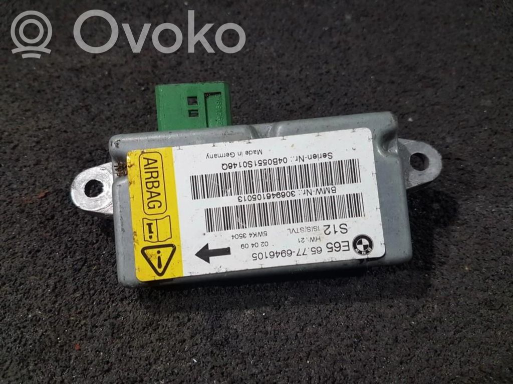 BMW 7 E65 E66 Sensore d’urto/d'impatto apertura airbag 