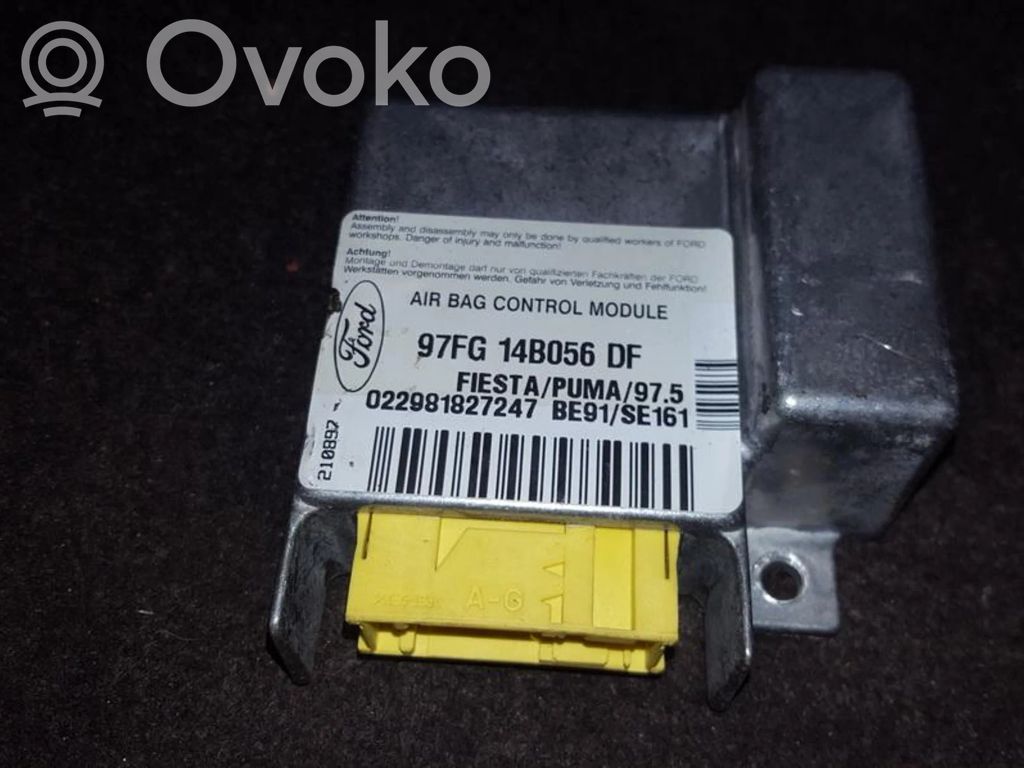 Module de contrôle airbag   97FG14B056DF,SE161,97FG14B056DF,SE161