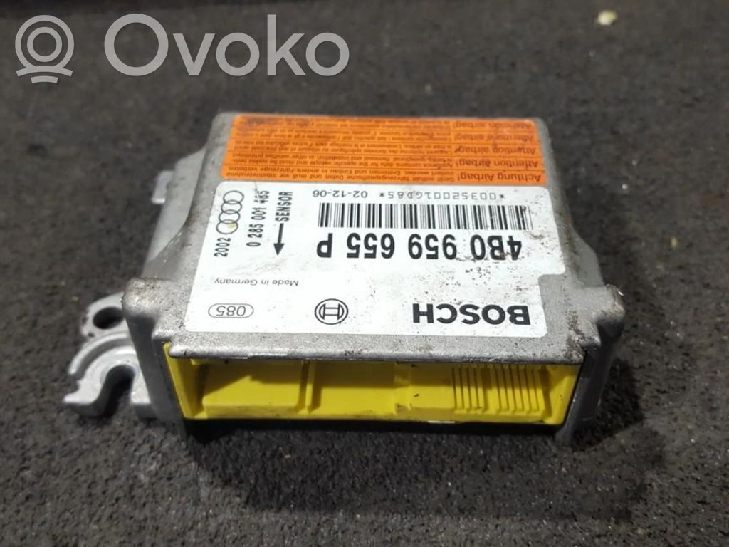 Centralina/modulo airbag   4B0959655P,0285001485,0285001485,4B0959655P