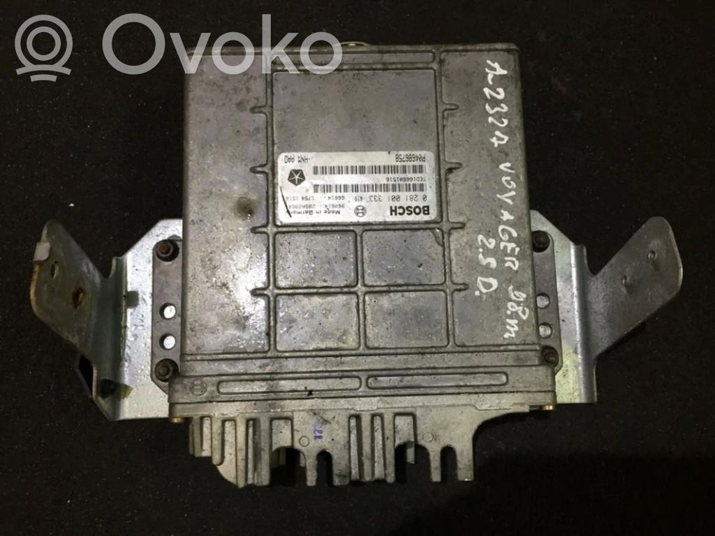Engine control unit/module   0281001333,P04686758,0281001333,P04686758