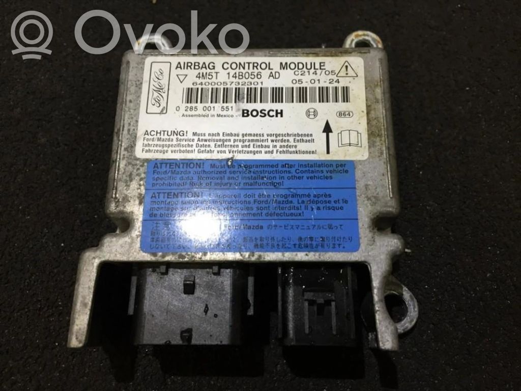 Ford Focus C-MAX Unitate/modul de comandă airbaguri 
