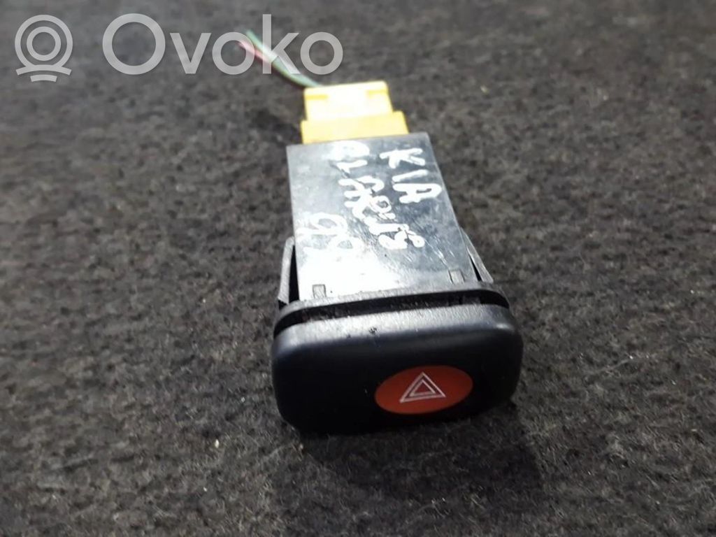 Botón interruptor de luz de peligro