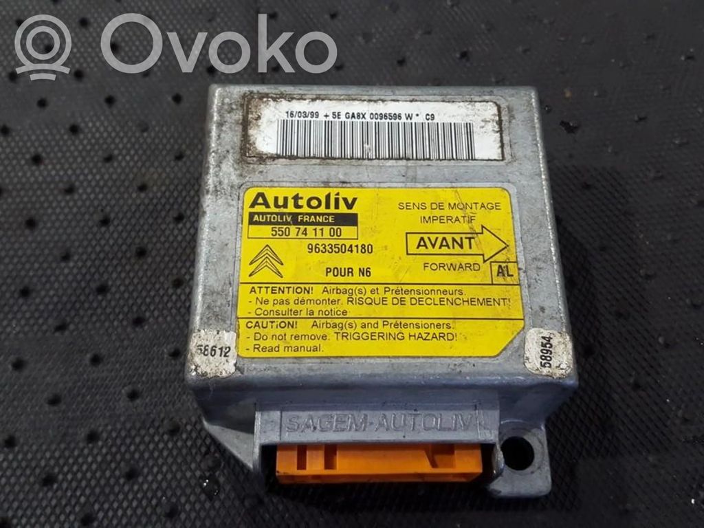Citroen Xsara Module de contrôle airbag 