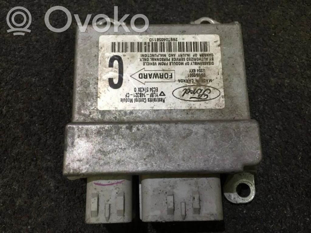 Mazda Tribute Airbag control unit/module 