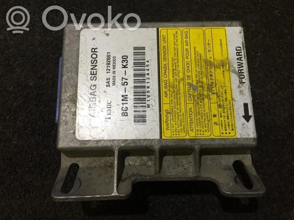Module de contrôle airbag   BC1M57K30,12192601,12192601,BC1M57K30