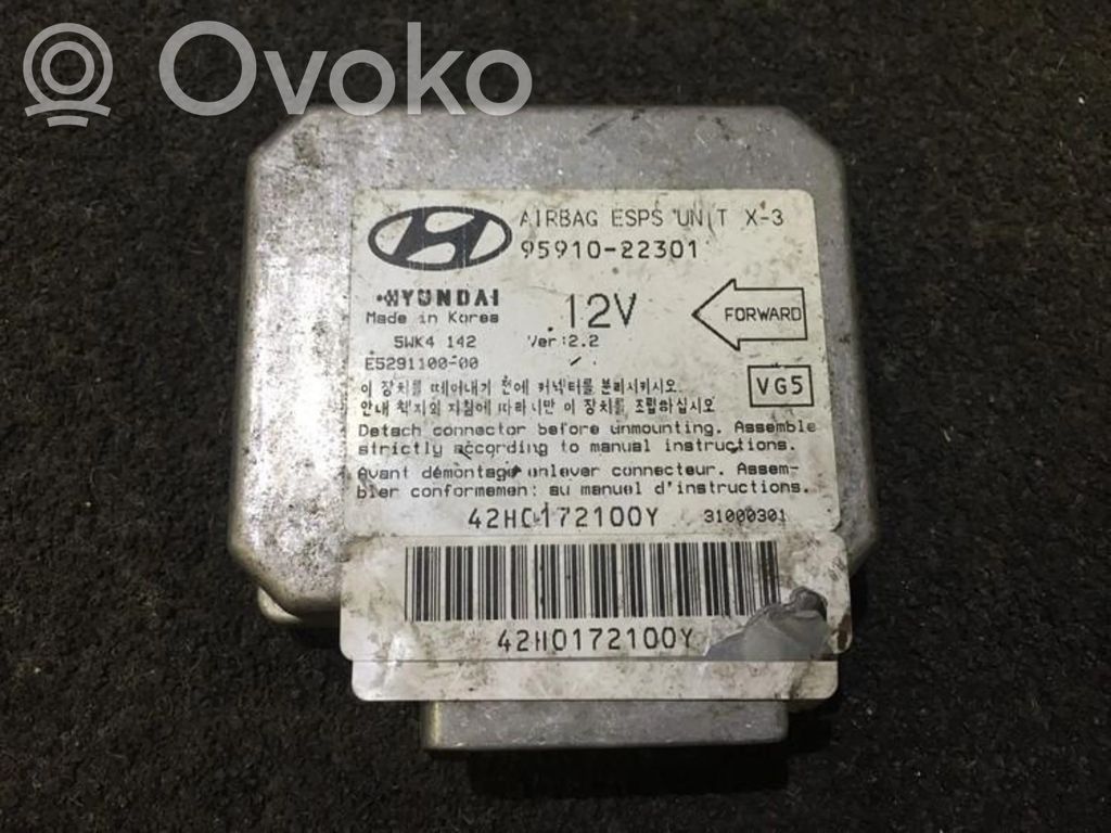 Hyundai Accent Centralina/modulo airbag