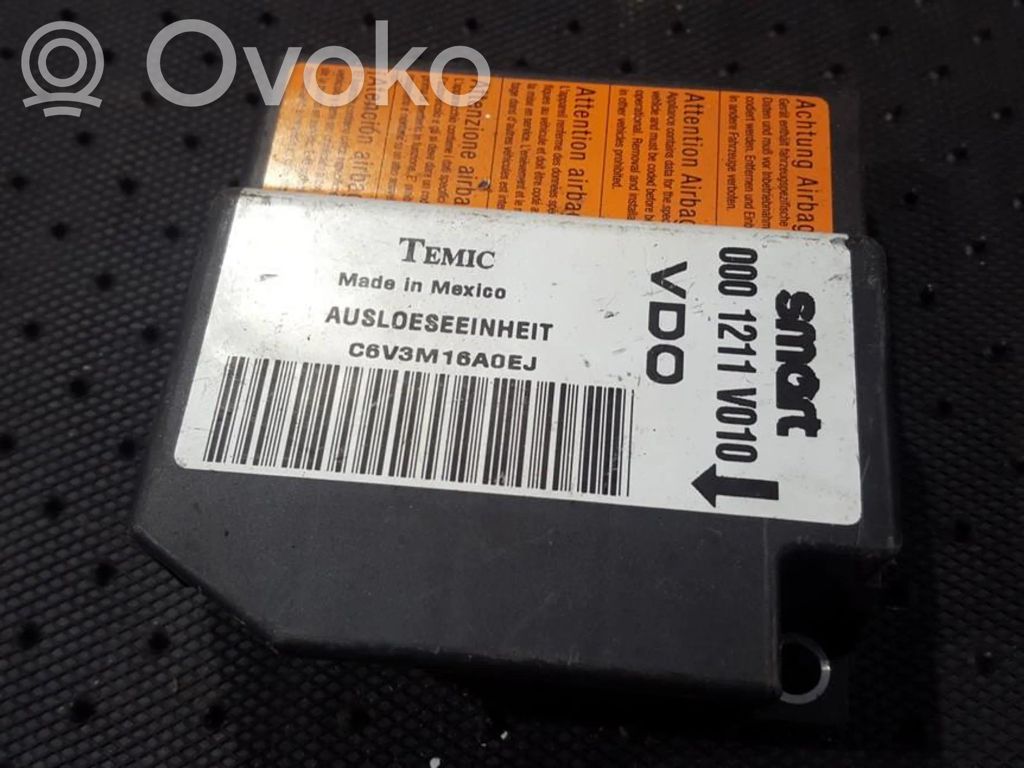 Smart ForTwo I MC01 Centralina/modulo airbag 