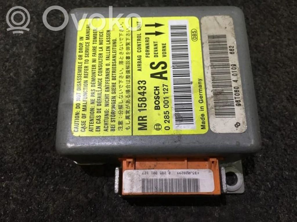 Centralina/modulo airbag   MR158433,0285001127AS,0285001127AS,MR158433