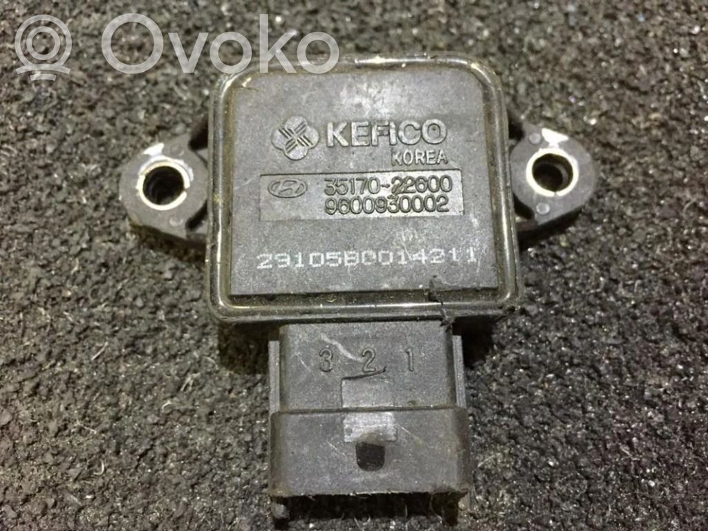 Hyundai Elantra Sensor Drosselklappe 