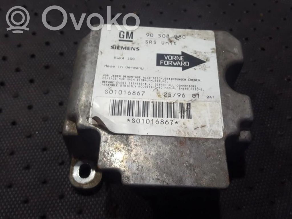 Opel Vectra B Unitate/modul de comandă airbaguri 