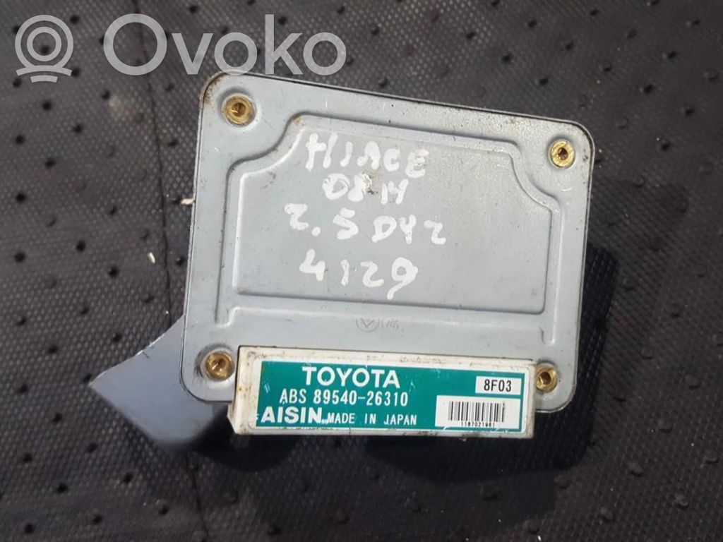 Toyota Hiace (H200) Unitate/modul control ABS 