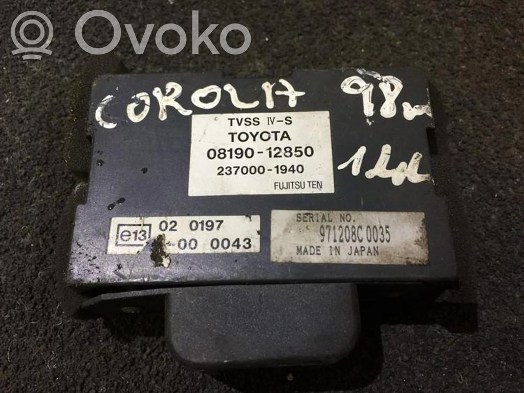 Toyota Corolla E110 Other control units/modules 