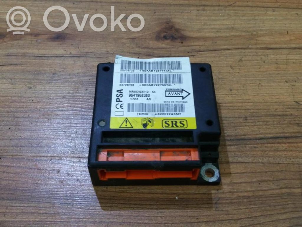 Airbag control unit/module   9641968380,1728A5,1728A5,9641968380