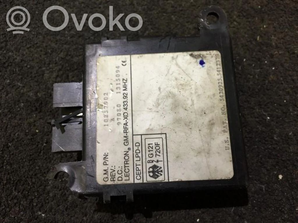 Opel Sintra Citu veidu vadības bloki / moduļi 