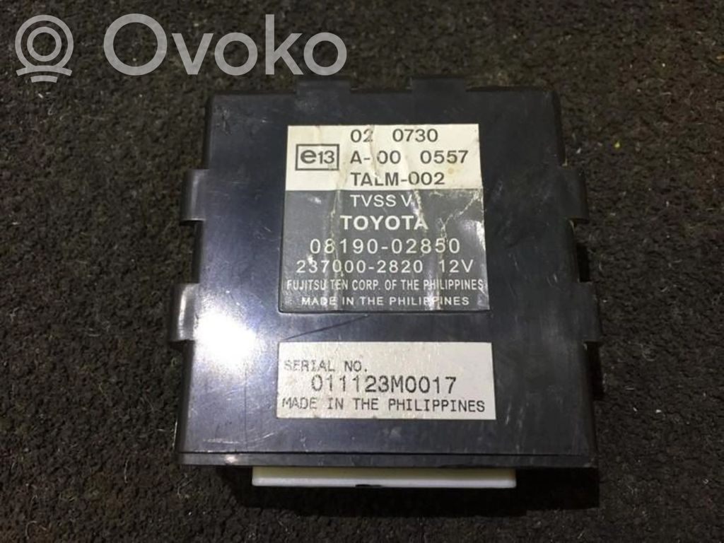 Toyota Hilux (AN10, AN20, AN30) Other control units/modules 