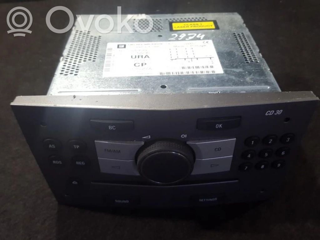 Opel Zafira B Unità principale autoradio/CD/DVD/GPS
